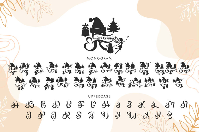 romantic-christmas-monogram