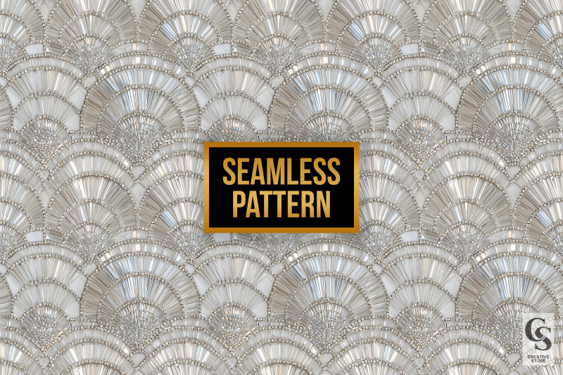 white-crystal-and-sequins-seamless-patterns