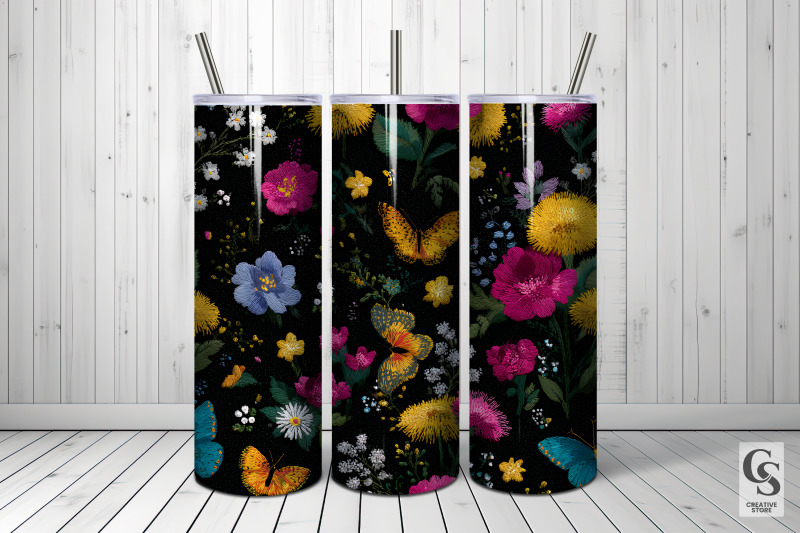 wildflowers-and-butterflies-digital-paper