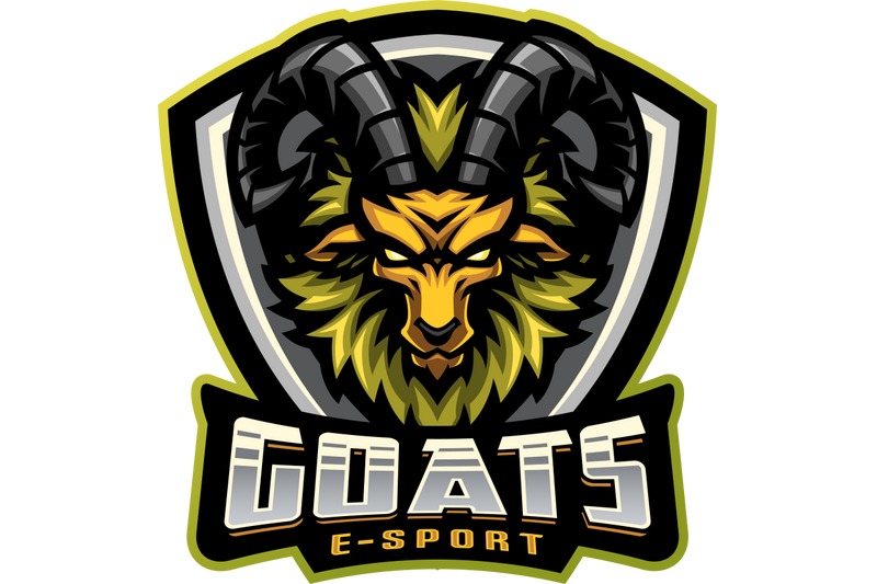 goats-esport-mascot-logo-design
