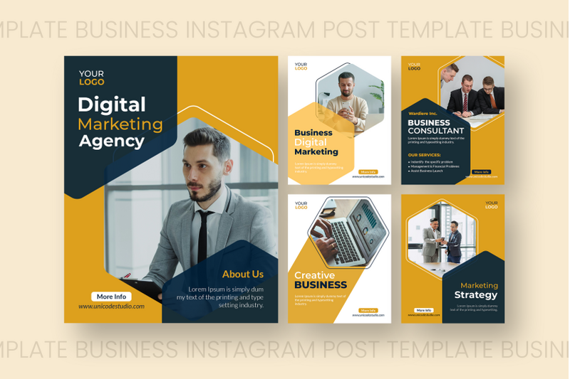 business-instagram-post-template