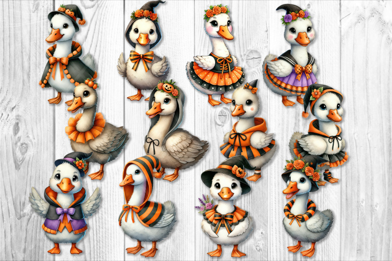 watercolor-halloween-cute-goose-clipart