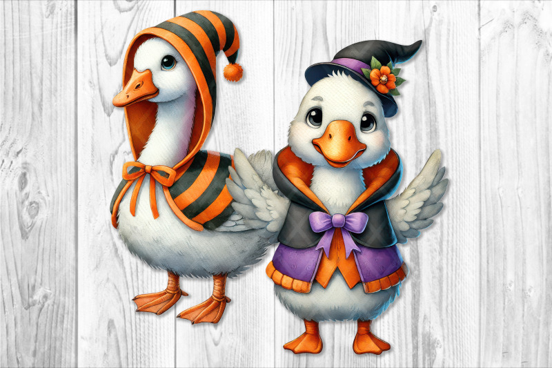 watercolor-halloween-cute-goose-clipart