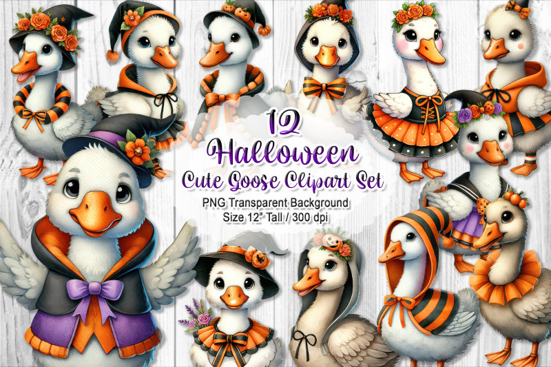 watercolor-halloween-cute-goose-clipart