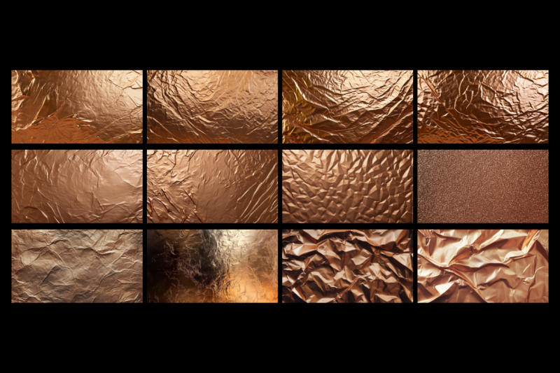 bronze-foil-paper-textures