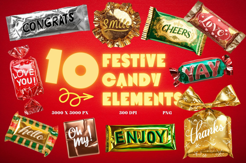 festive-candy-elements-graphic