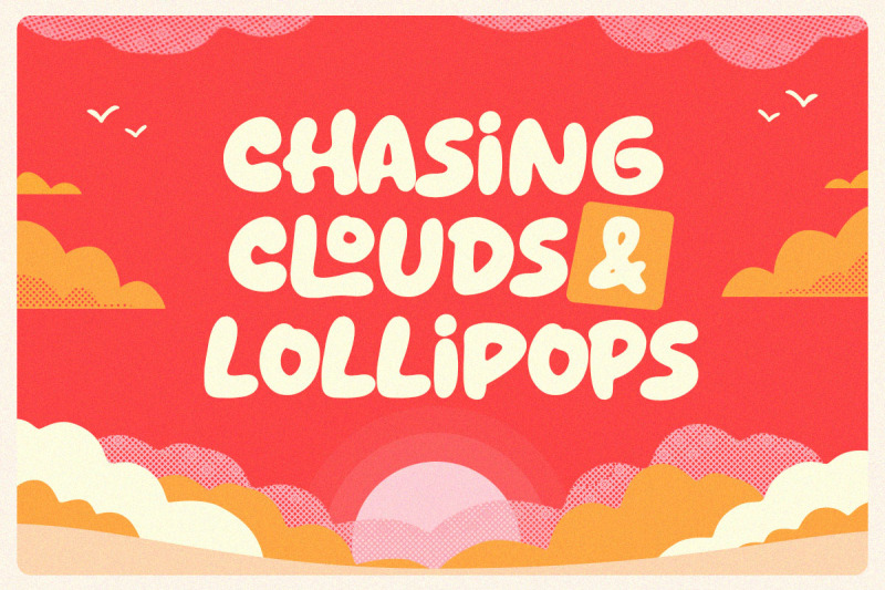 giggle-drop-bubble-font