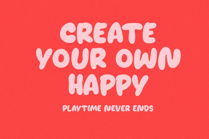 giggle-drop-bubble-font