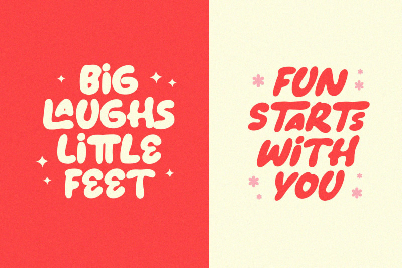 giggle-drop-bubble-font