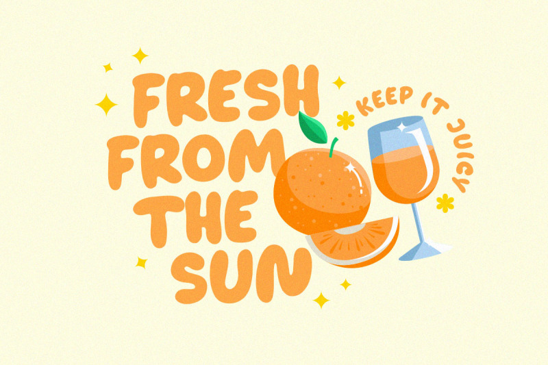 giggle-drop-bubble-font