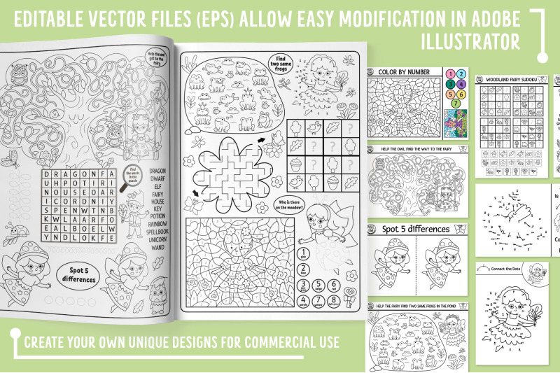 woodland-fairy-coloring-games-and-activities-for-kids