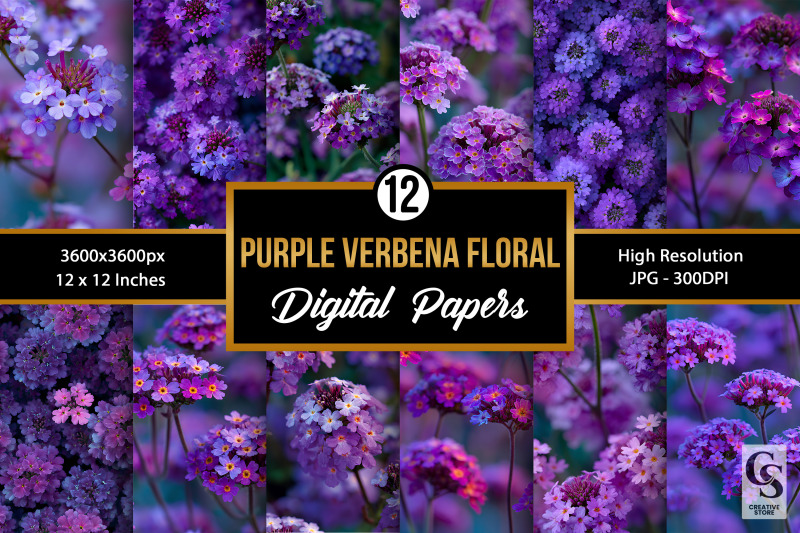 purple-verbena-flowers-digital-paper