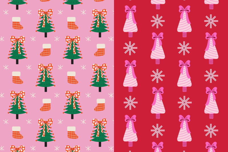 coquette-christmas-tree-seamless-patterns-amp-papers
