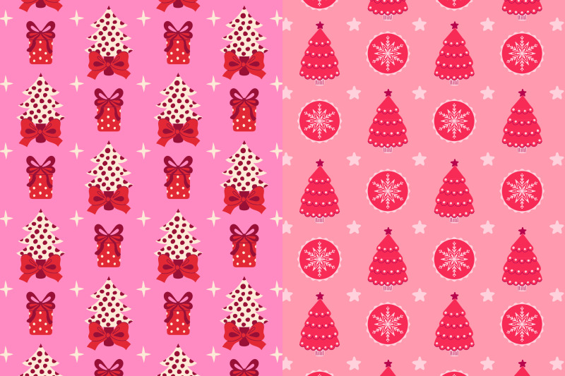 coquette-christmas-tree-seamless-patterns-amp-papers
