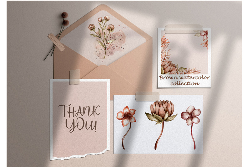 watercolor-brown-collection