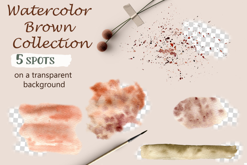 watercolor-brown-collection