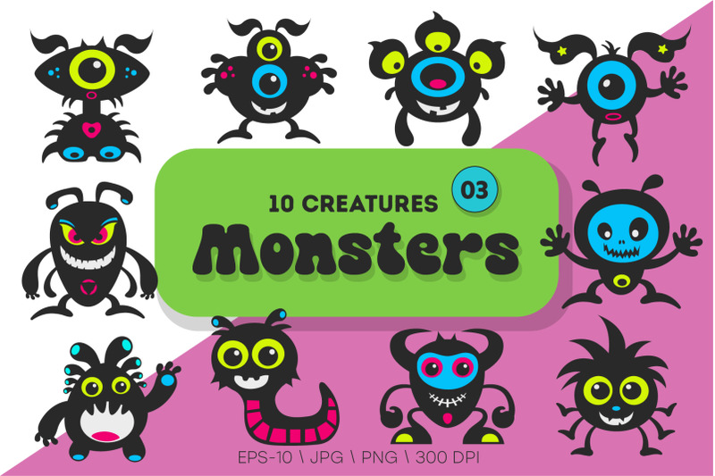 whimsical-monsters-pack-03-tshirt-png