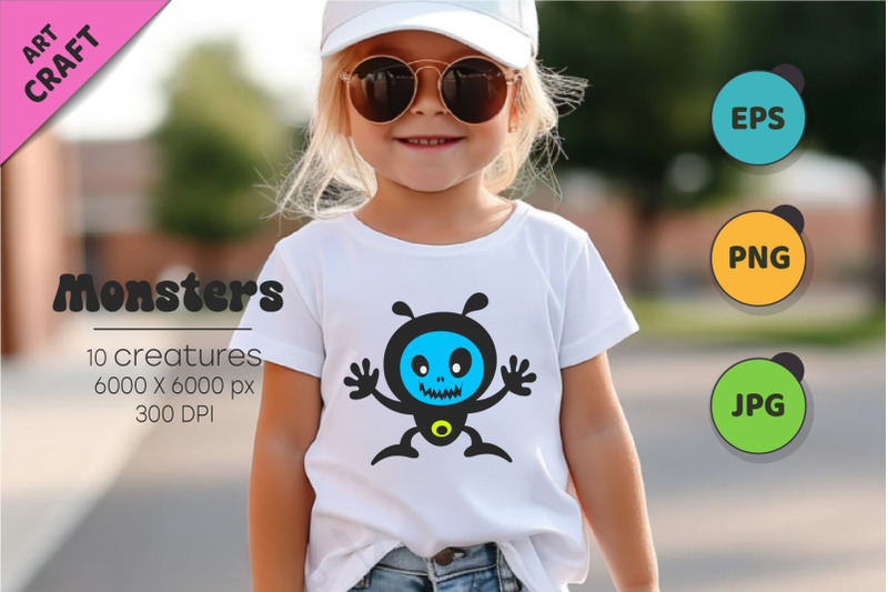 whimsical-monsters-pack-03-tshirt-png