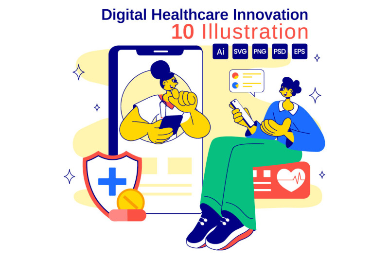 10-digital-healthcare-innovation-illustration