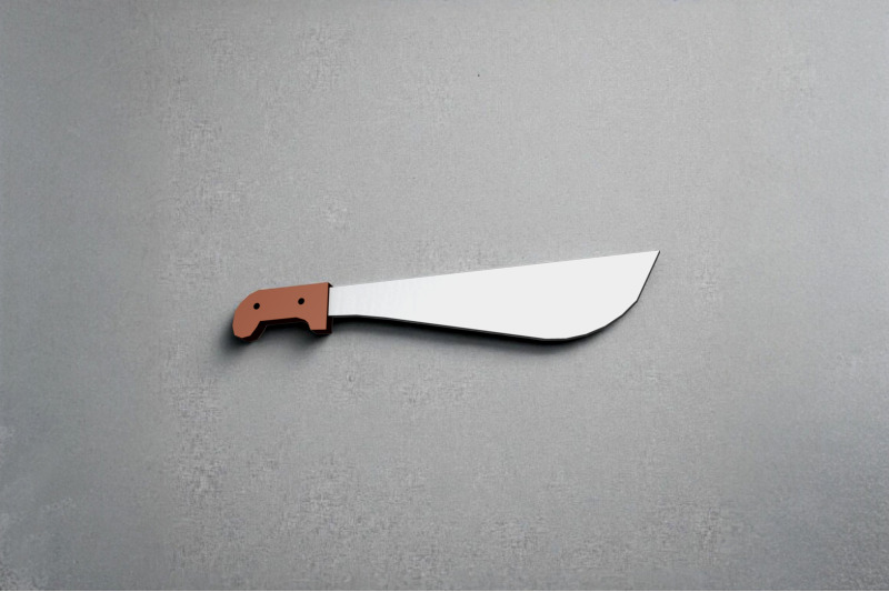 machete-3d-papercraft