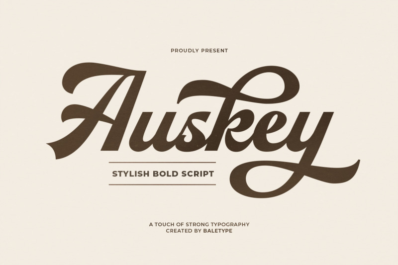 auskey-stylish-bold-script