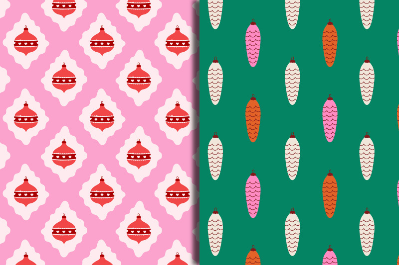 vintage-christmas-ornaments-seamless-patterns-amp-papers