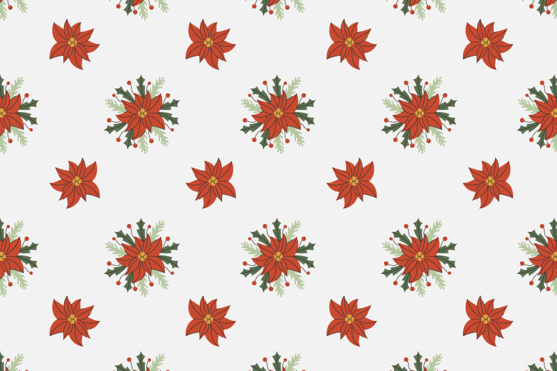 christmas-poinsettia-seamless-patterns-amp-digital-papers