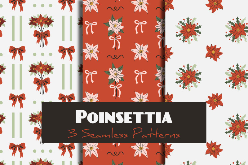 christmas-poinsettia-seamless-patterns-amp-digital-papers