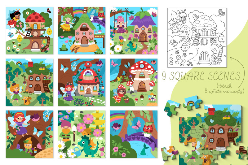 fairyland-clipart-seamless-patterns-designs-with-woodland-fairies