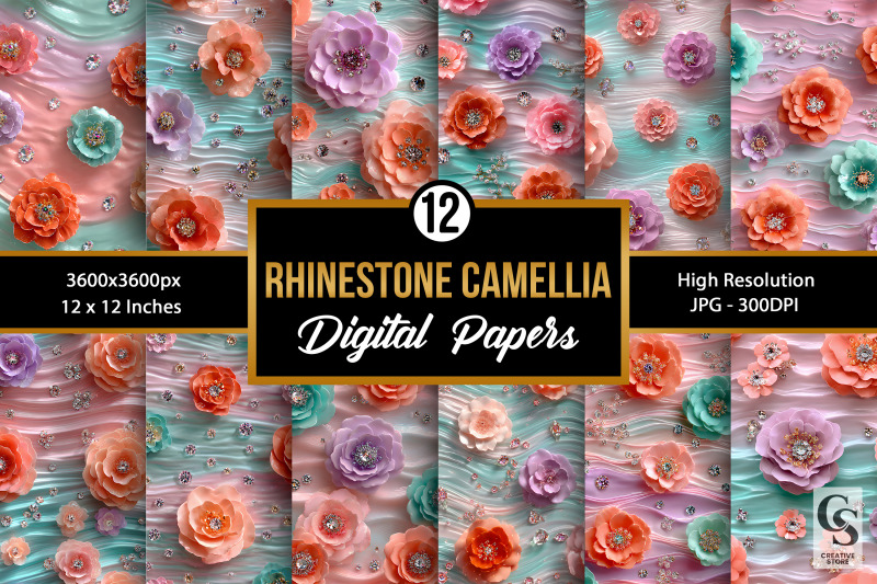 rhinestones-and-camellia-flowers-pattern