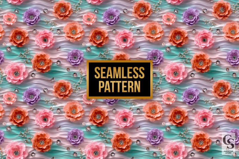 rhinestones-and-camellia-flowers-pattern