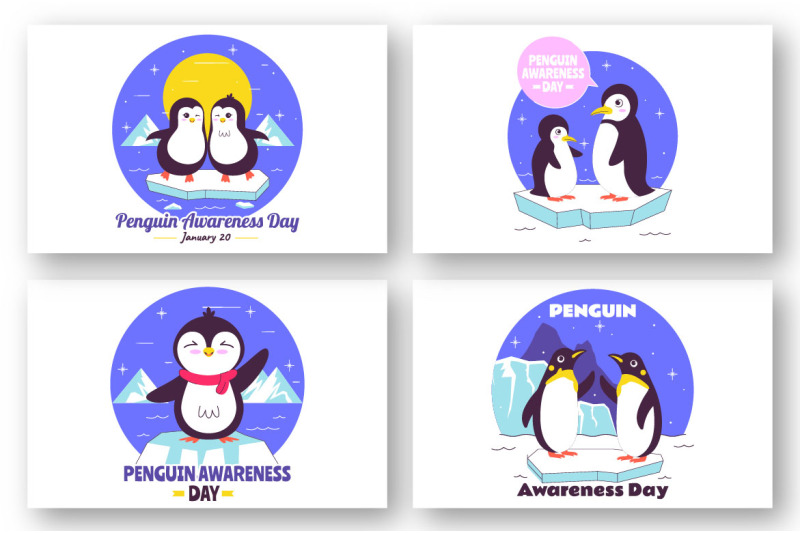 11-penguin-awareness-day-illustration