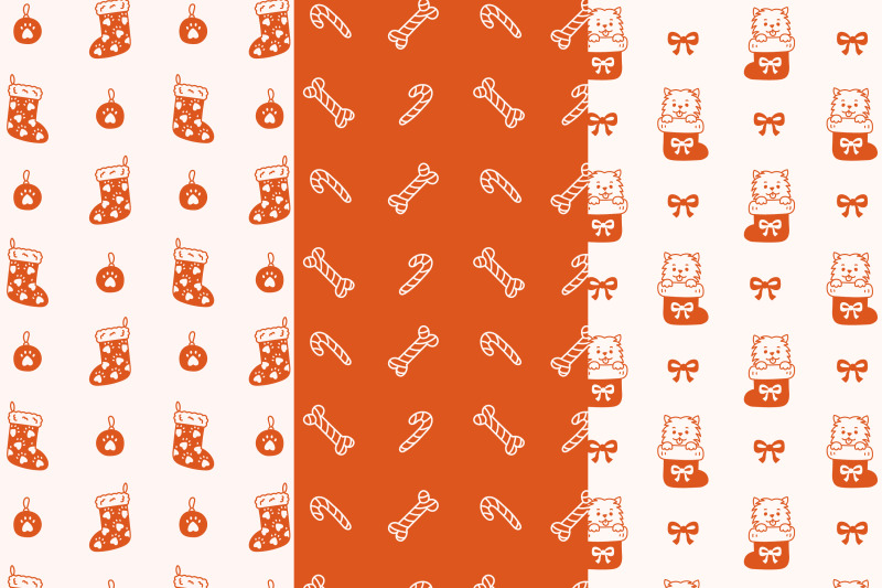 dog-christmas-seamless-patterns-amp-digital-papers