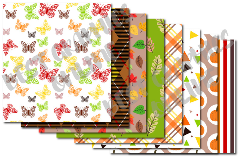 autumn-digital-papers-fall-colors-pattern-background-paper