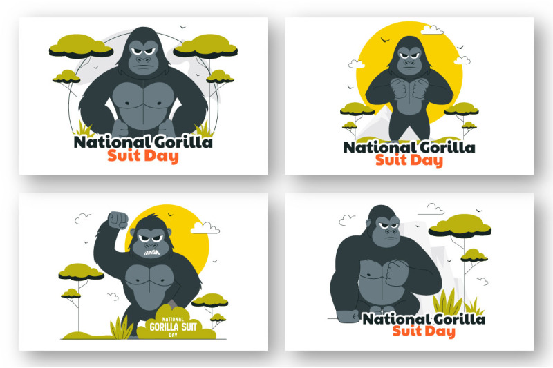 10-national-gorilla-suit-day-illustration