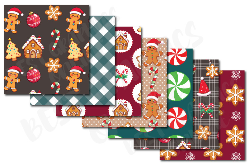 christmas-gingerbread-digital-papers-set-graphic