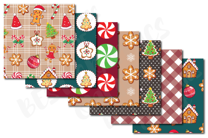 christmas-gingerbread-digital-papers-set-graphic