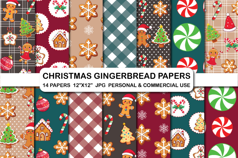 christmas-gingerbread-digital-papers-set-graphic
