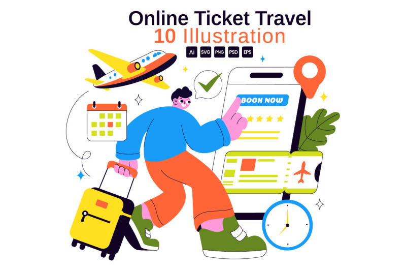 10-online-ticket-travel-illustration
