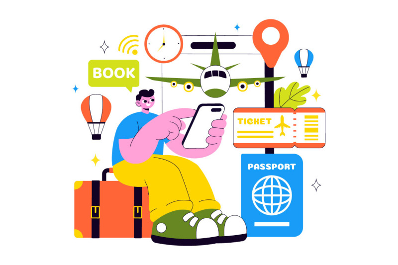 10-online-ticket-travel-illustration