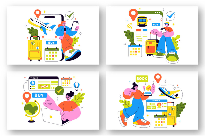 10-online-ticket-travel-illustration