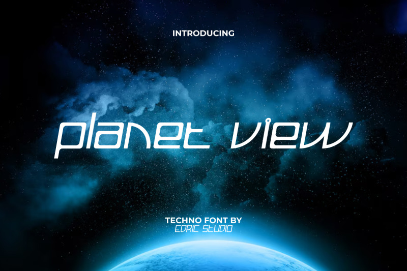 planet-view-font