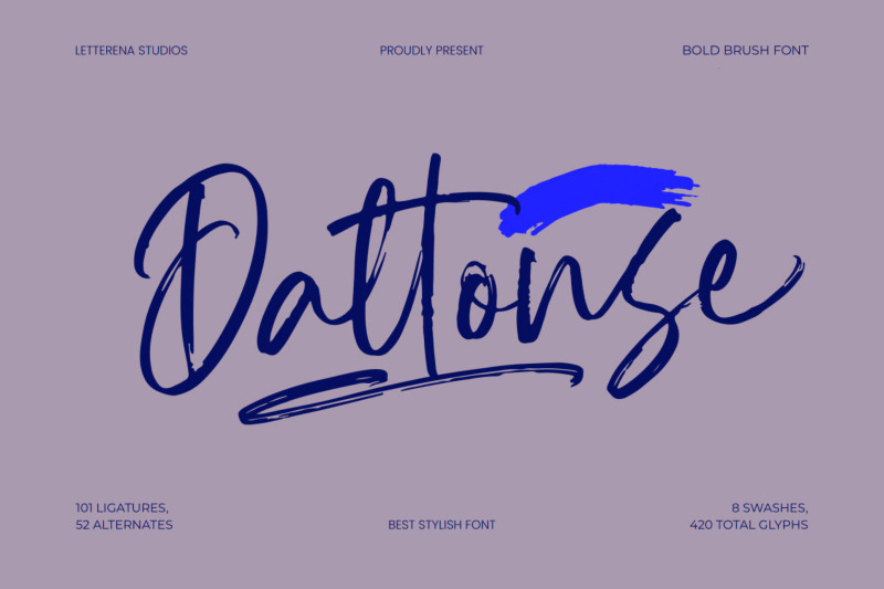 daltonse-best-stylish-font