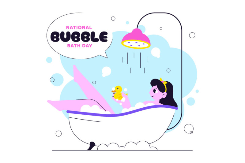10-national-bubble-bath-day-illustration