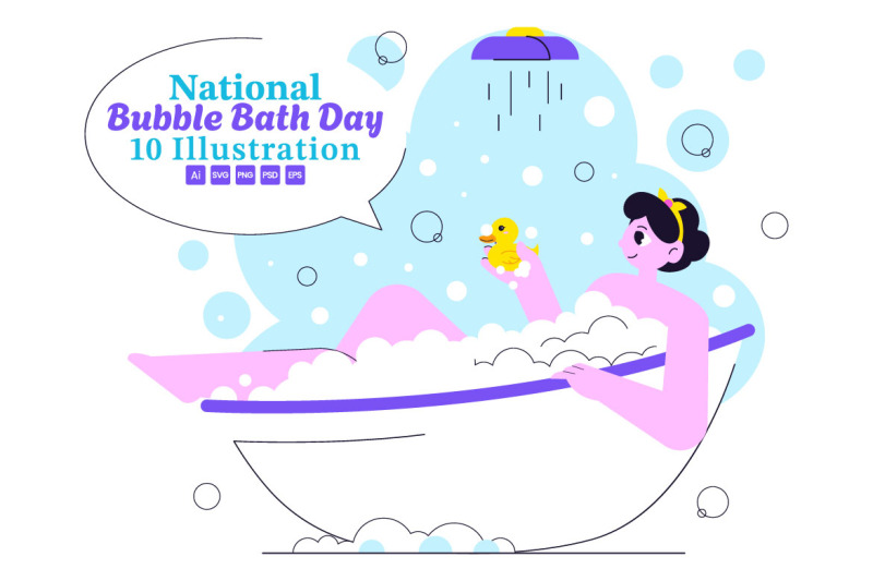 10-national-bubble-bath-day-illustration
