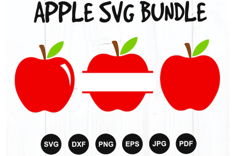 apple-svg-apple-monogram-svg-split-monogram-svg