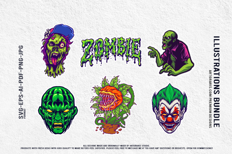 scary-clown-zombie-horror-plant-creepy-undead-monster-mascot