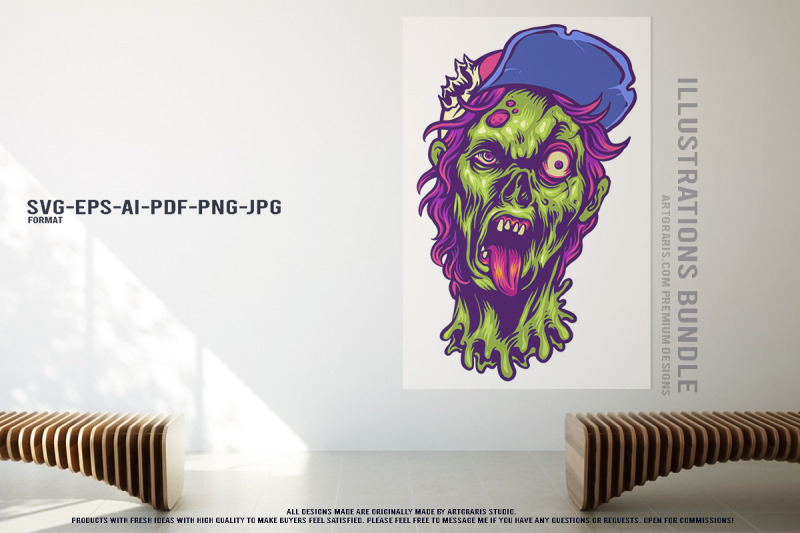 scary-clown-zombie-horror-plant-creepy-undead-monster-mascot