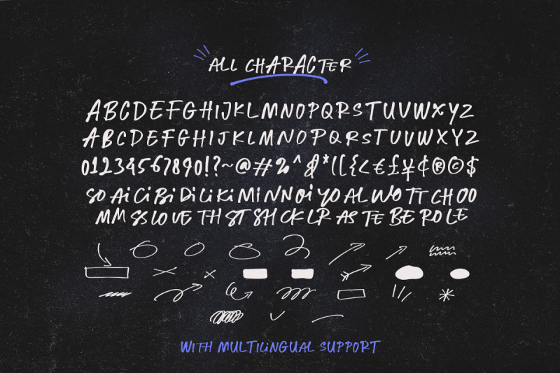 messy-binder-handwritten-font