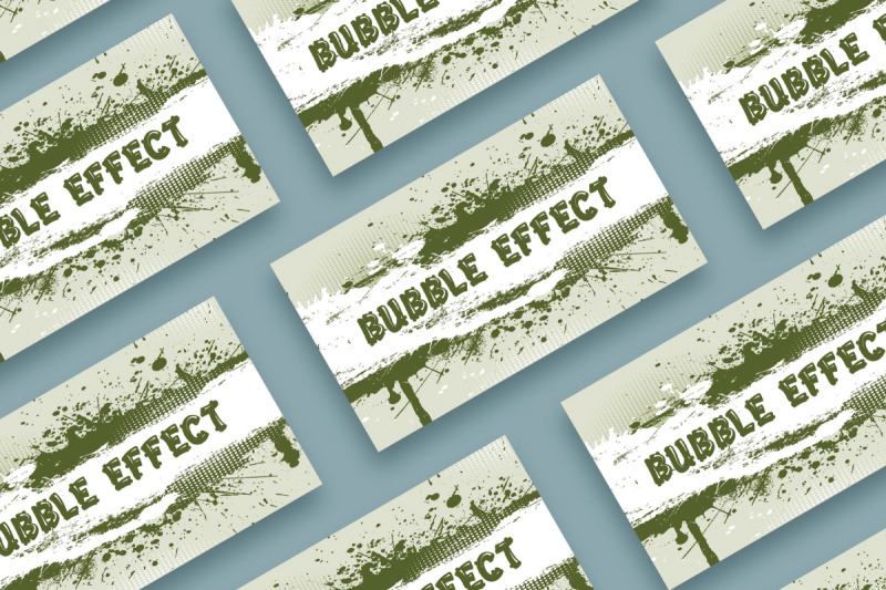 bubble-effect-font